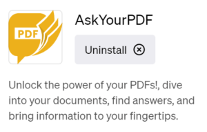 ChatGPT Plugins - AskYourPDF