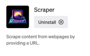 ChatGPT Plugins - Scraper