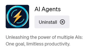 ChatGPT Plugins - AI Agents