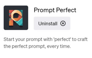 ChatGPT Plugins - Prompt Perfect