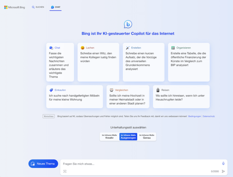 Bing Chat is now available for Chrome