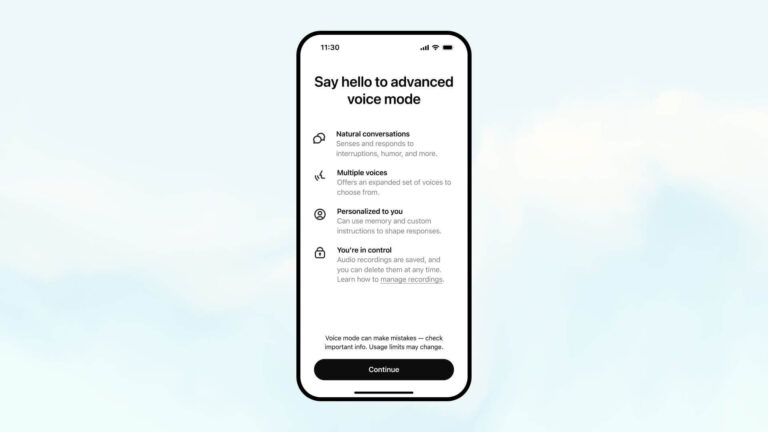 ChatGPT Advanced Voice Mode: focus on new functions and security
