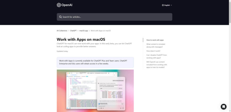 ChatGPT apps on macOS: How to use AI efficiently on your Mac