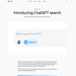 ChatGPT Search