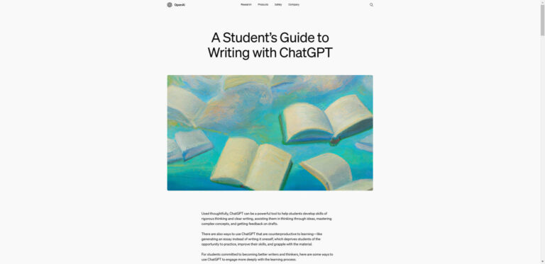 The ultimate guide for students: Writing tips with ChatGPT from OpenAI