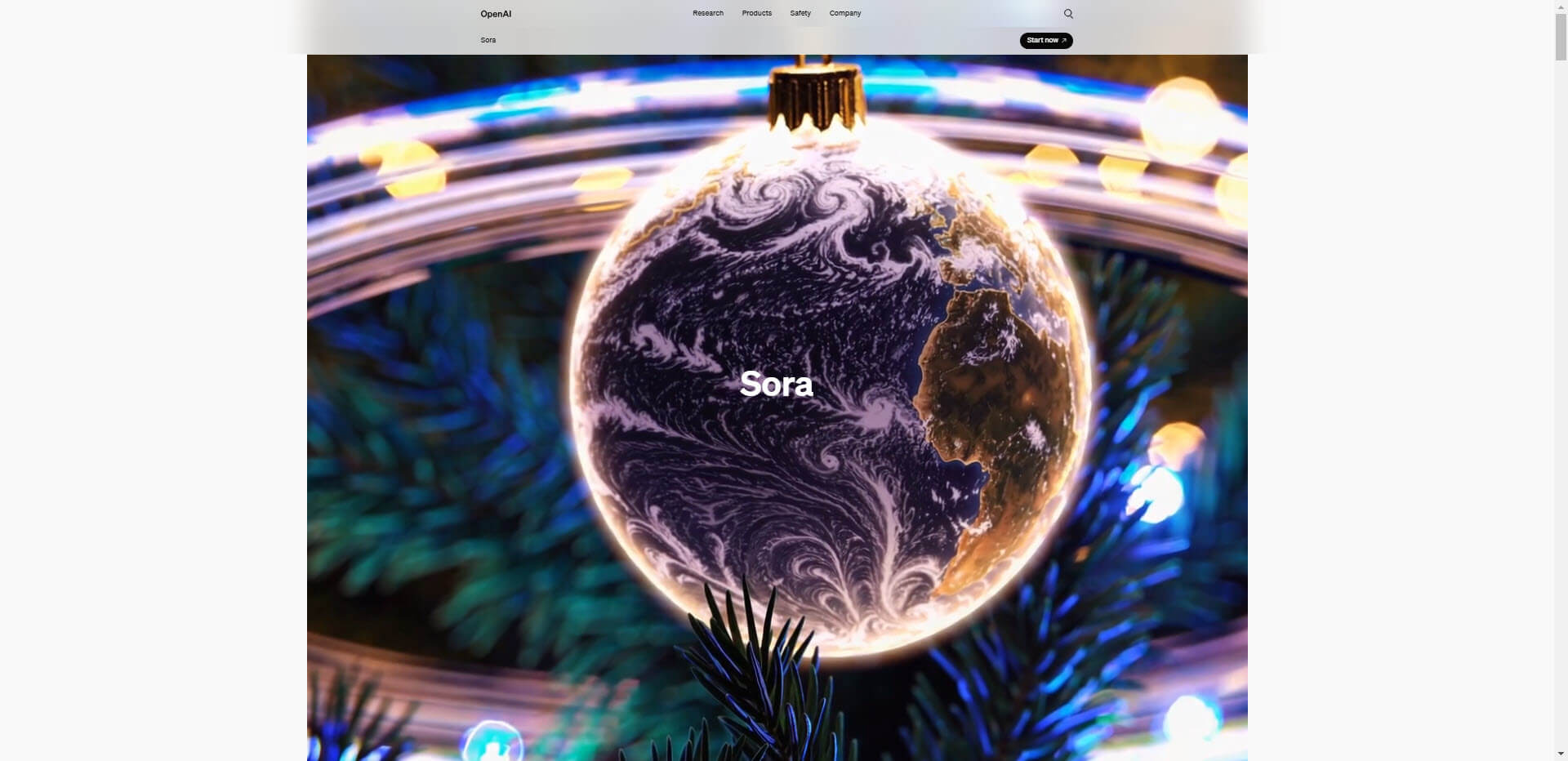 OpenAI Sora