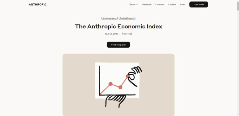 Anthropics New economic index: How AI is changing the world of work