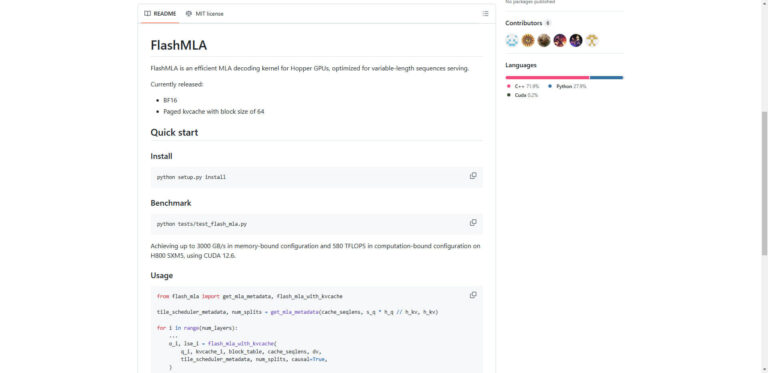 FlashMLA: New standards for AI decoding on NVIDIA Hopper GPUs