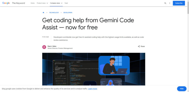 Google’s Gemini Code Assist: AI-supported software development for everyone