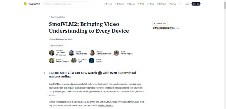Compact models, big impact: SmolVLM2 sets new standards for video AI