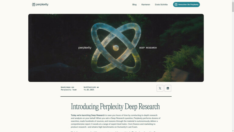 Deep Research: Perplexity can now perform fast and in-depth analyses