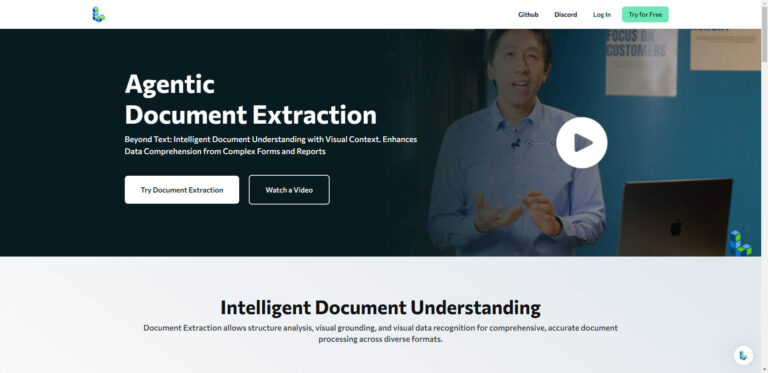Agentic Document Extraction with LandingAI – Precise visual document analysis with AI technology