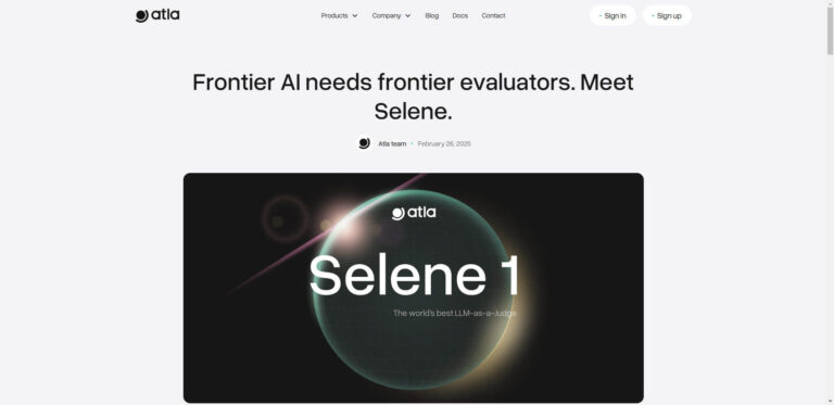 Selene 1 Mini from Atla AI: An innovative approach to AI model evaluation