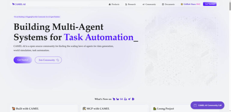CAMEL-AI: Progress in multi-agent research
