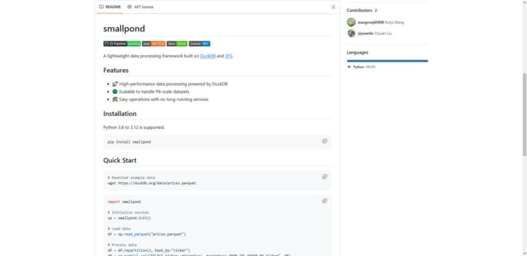 DeepSeek Smallpond: New efficiency standards in distributed data processing for AI and big data