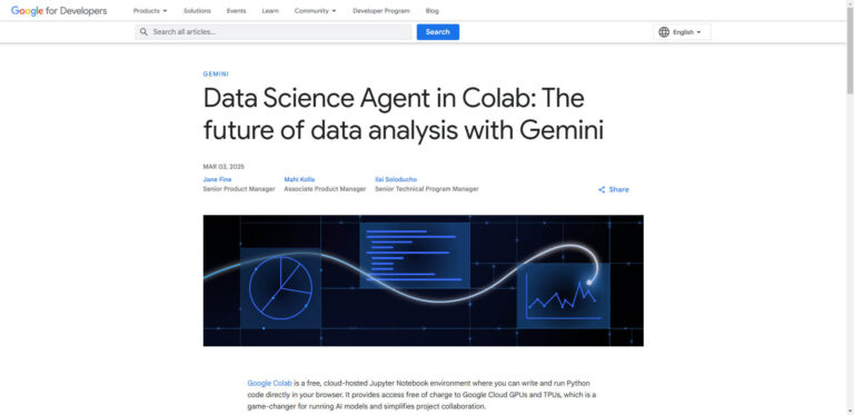 Google improves data analysis with new AI solution: what the Data Science Agent in Colab can do