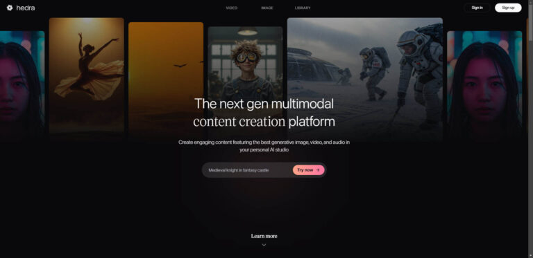 Hedra: Innovative generative video tools for media production