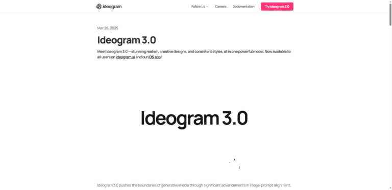 Ideogram 3.0: AI image generation reaches a new level with professional design tools