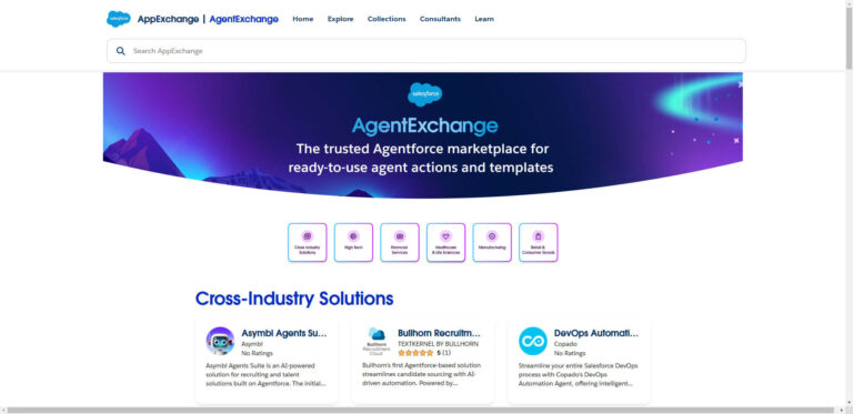 Salesforce launches AgentExchange: A platform for the digital working world of the future