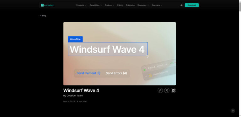 Windsurf Updates: AI-powered software development with Windsurf Wave 4