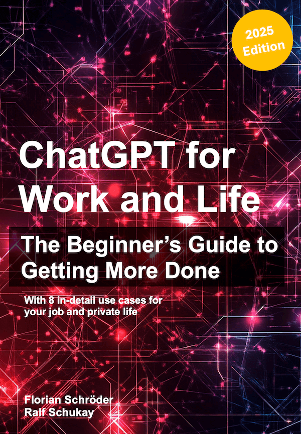 Ebook - ChatGPT for Work and Life - The Beginner's Guide to Getting More Done