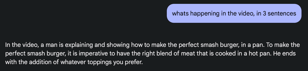 Zusammenfassen eines Youtube-Transkripts