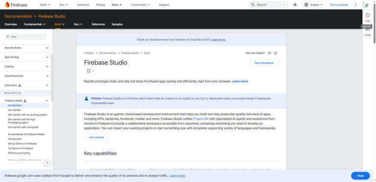 Firebase Studio: Google’s AI innovation for browser-based app development