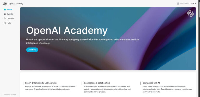 OpenAI Academy: Free AI education for everyone