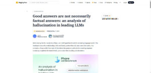 Phare benchmark revealed: Leading AI models deliver wrong information 30% of the time