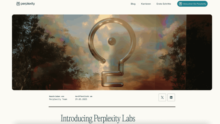 Perplexity Deep Research & Labs: AI research in minutes instead of hours