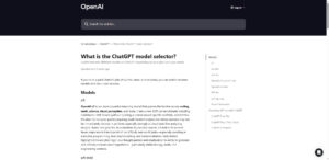 ChatGPT model selection: The strategic importance of the GPT-4 model family for companies