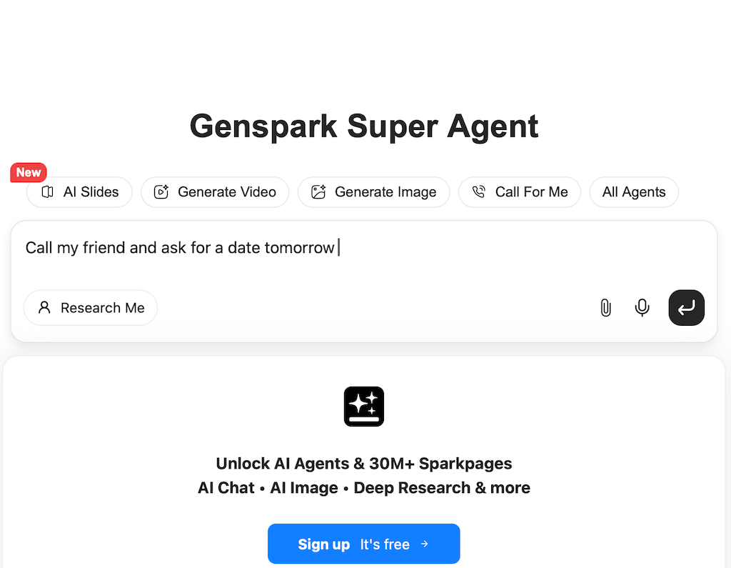 Free AI Tool: Genspark