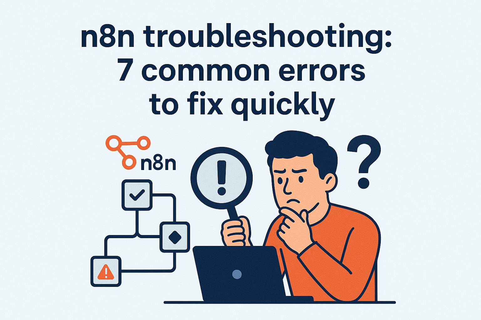 n8n troubleshooting - 7 common errors to fix quickly
