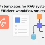 n8n templates for RAG systems - Efficient workflow structure