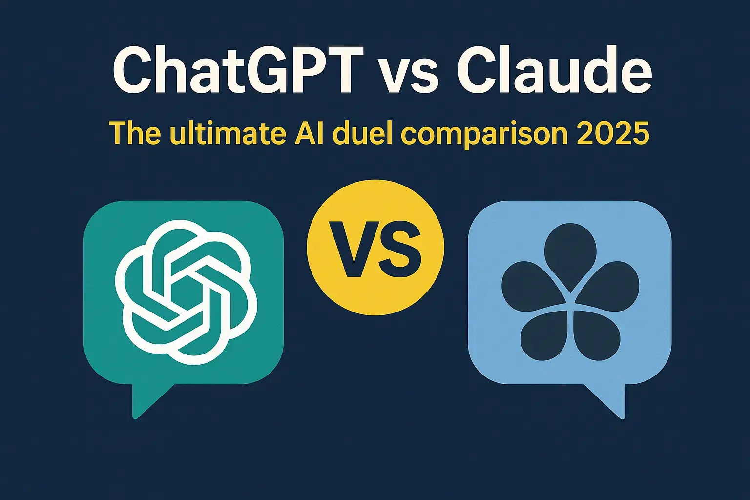 ChatGPT vs Claude - The ultimate AI duel comparison 2025