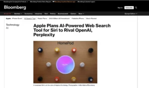 Apple develops AI search engine: Siri will become an intelligent answer engine by 2026