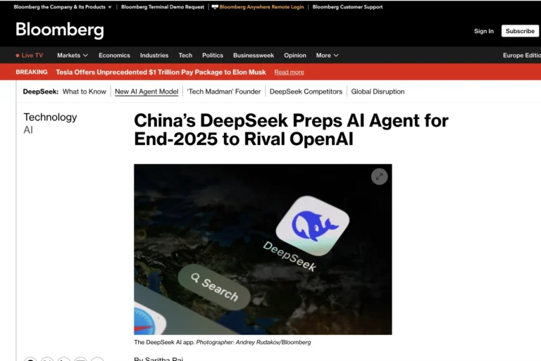 DeepSeek to develop AI agents by 2025 – New competition for OpenAI