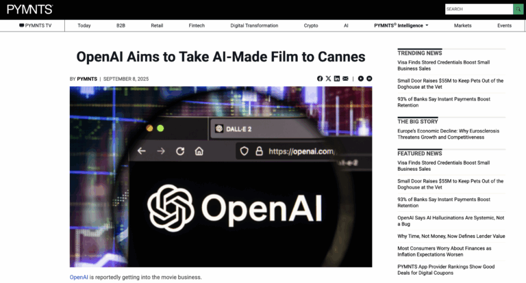 OpenAI launches “C ritterz”: AI film could change Hollywood forever