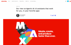 Adobe Project Moonlight: KI-Assistenten für kreative Workflows mit agentic AI