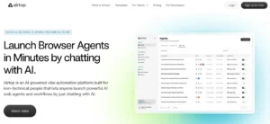 Airtop AI browser: Intelligent web automation without programming skills transforms the industry