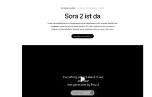 Sora 2 at a glance – functions, possible uses & risks