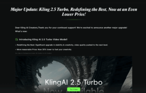 Kling 2.5 Turbo: AI video generation reaches Hollywood level at minimal cost
