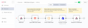 Data tables in n8n – Create CRMs and databases directly in n8n