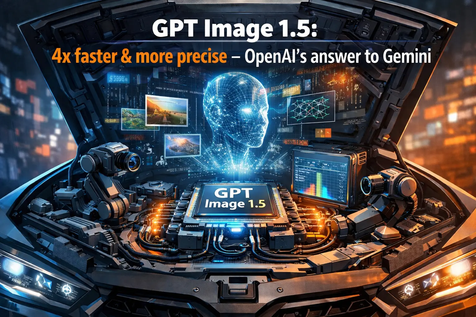 GPT Image 1.5: 4x faster & more precise - OpenAI's answer to Gemini