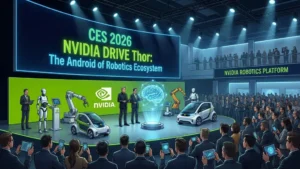 Nvidia plans the “Android for robots”: Huge ecosystem presented at CES 2026