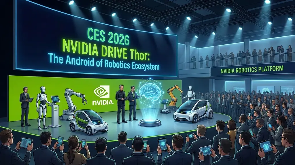 Nvidia plans the "Android for robots": Huge ecosystem presented at CES 2026