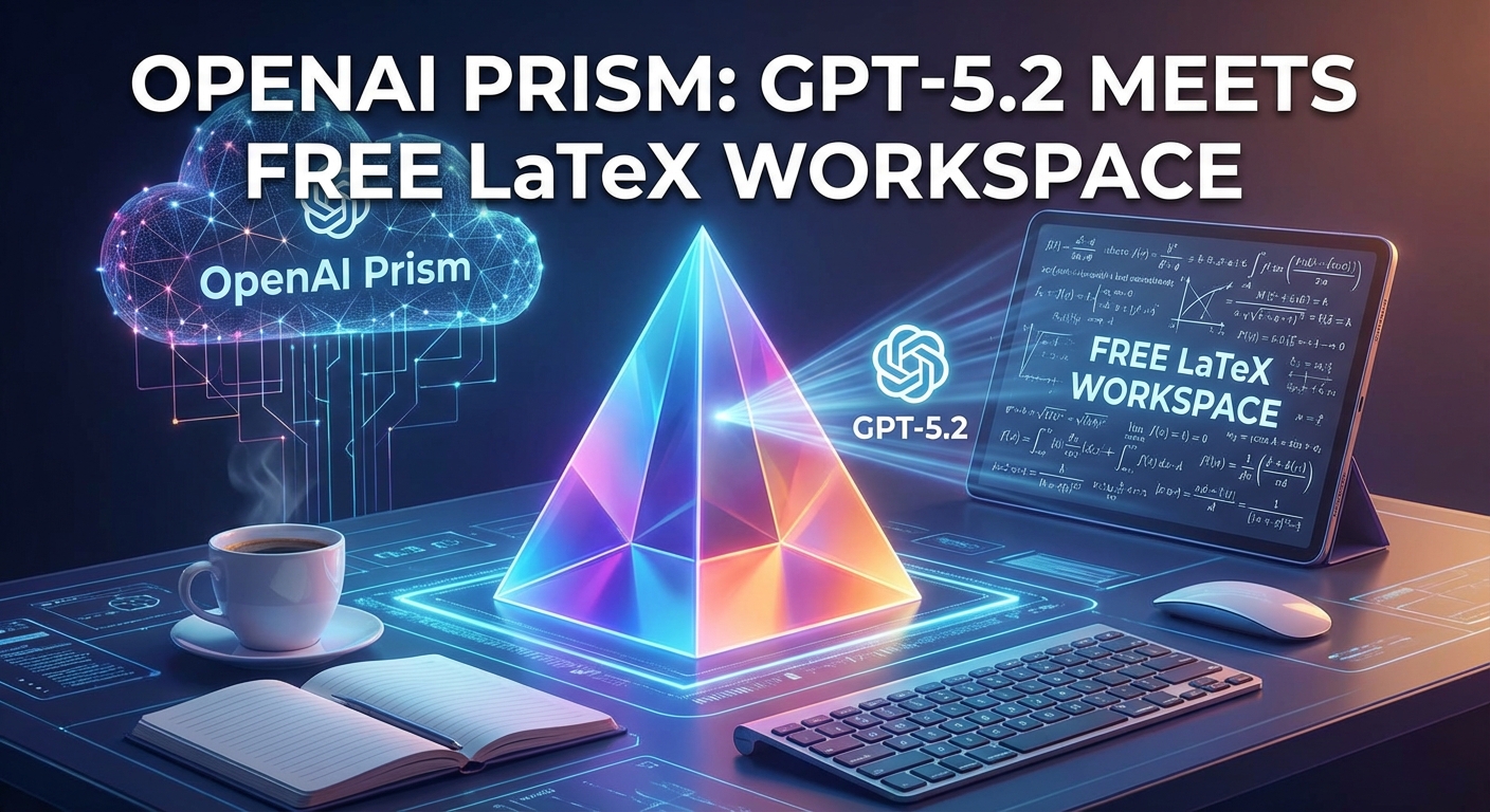 OpenAI Prism: GPT-5.2 meets free LaTeX workspace