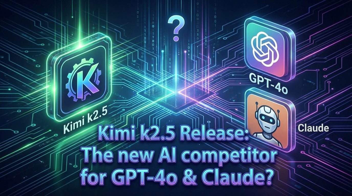 Kimi k2.5 Release: The new AI competitor for GPT-4o & Claude?