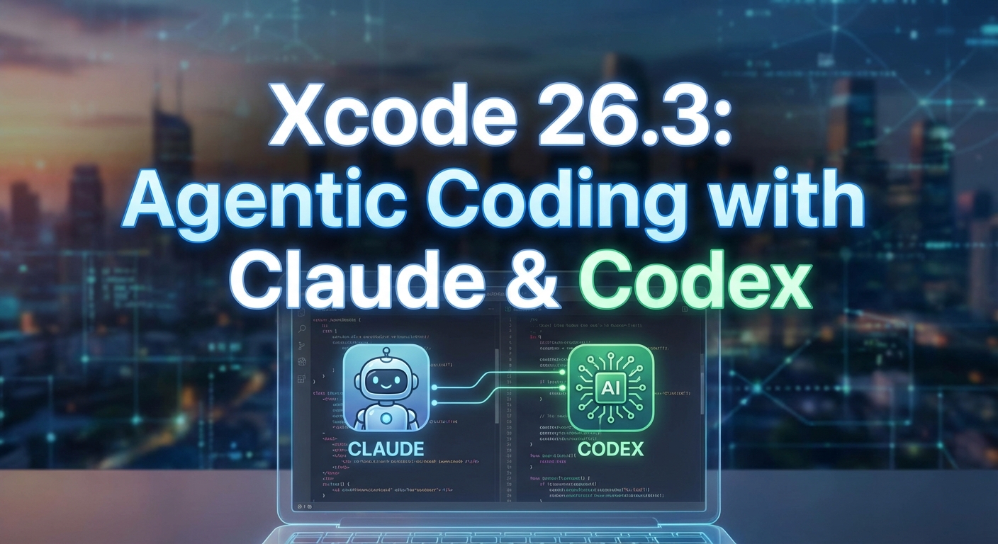 Xcode 26.3: Agentic Coding with Claude & Codex