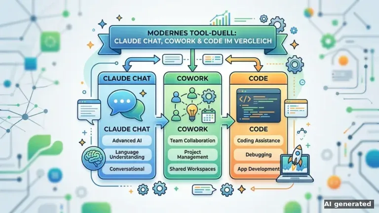 Comparison: Claude Chat, Cowork & Code